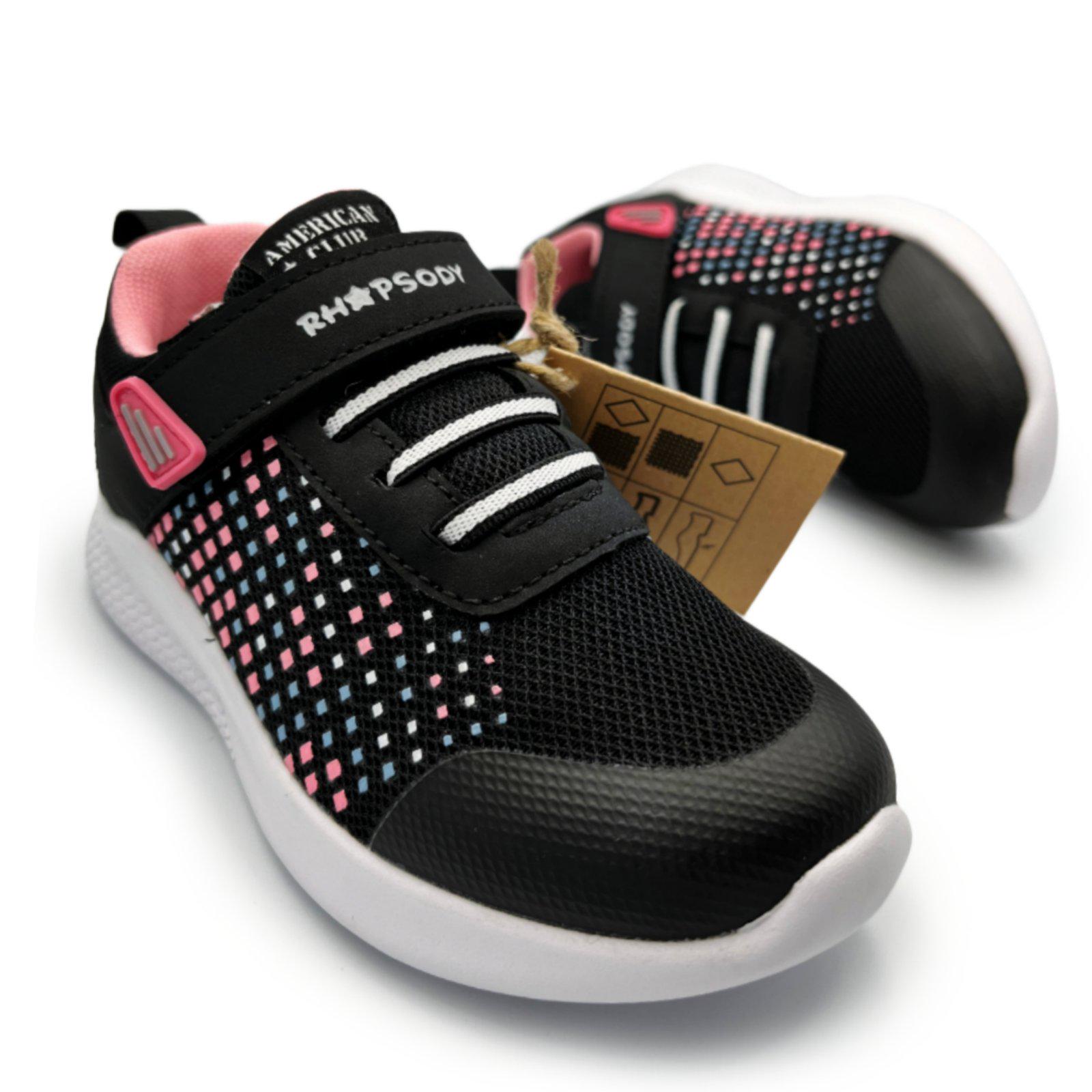 Кросівки для дівчинки American Club VM700s р. 28 Чорний - фото 3 Кросівки для дівчинки American Club VM700s р. 28 Чорний - фото 3