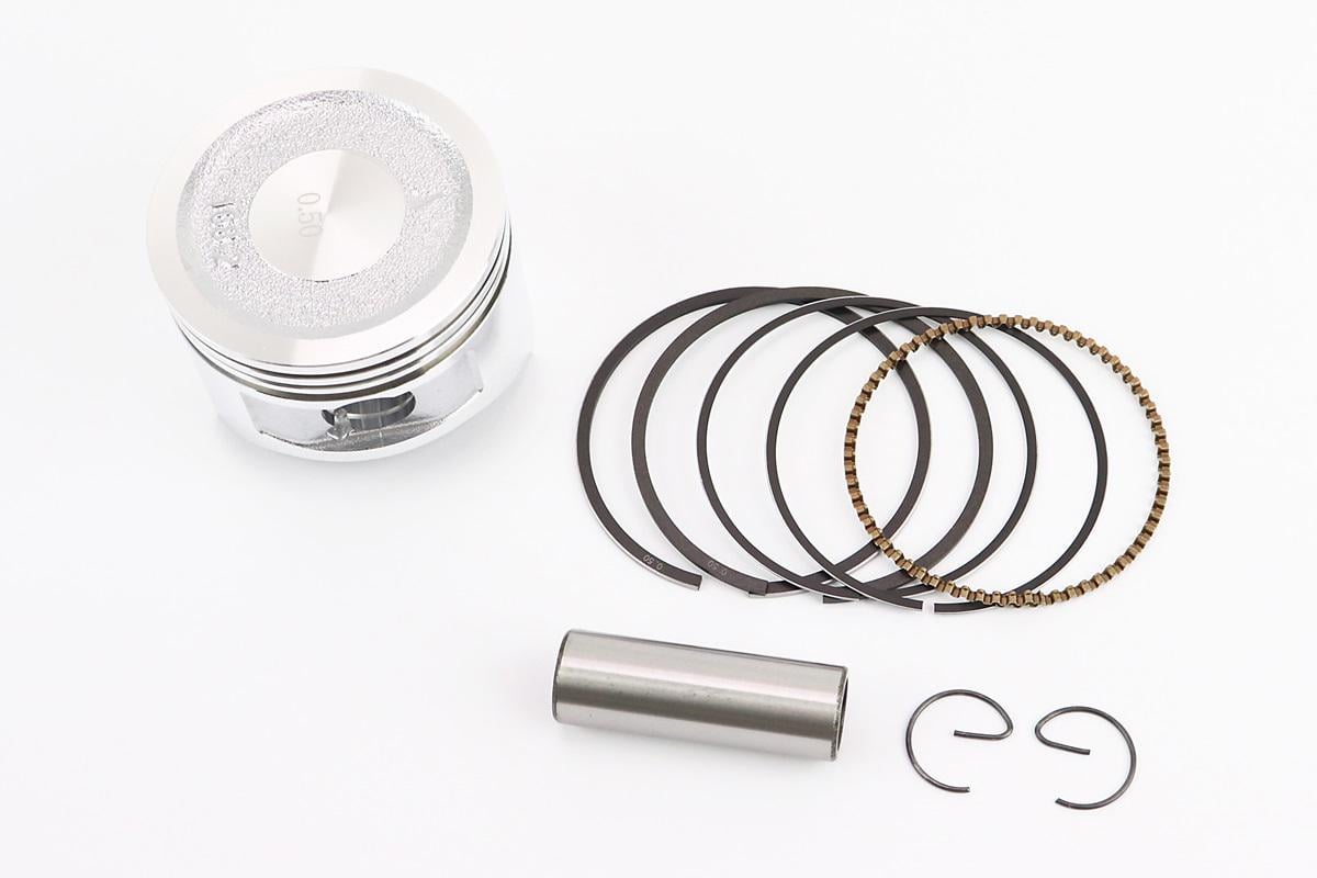 Комплект поршневой 68 мм + 0,50 высота 49 мм/палец 18 мм к двигателю 168F (207469)