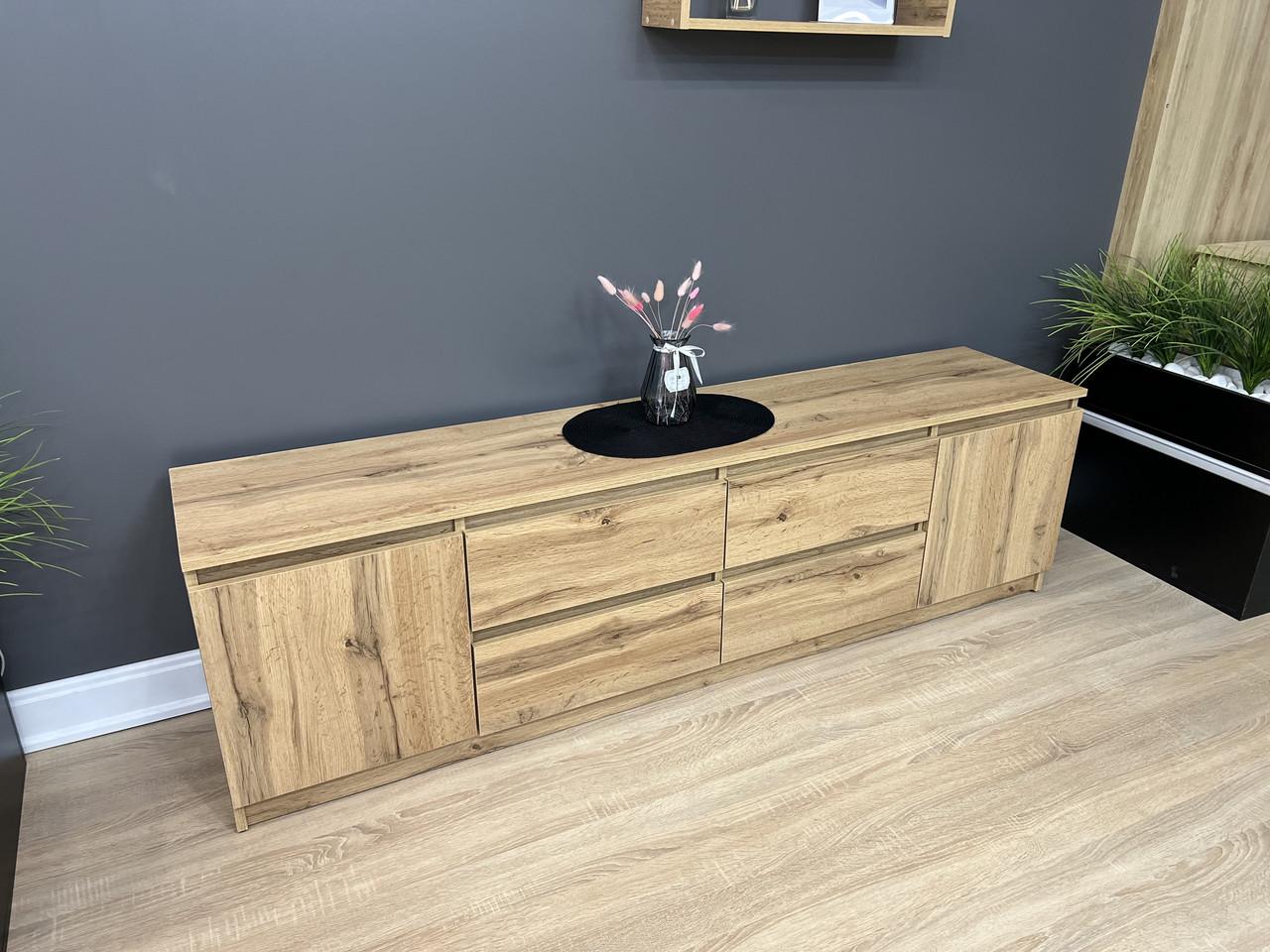 Тумба під ТВ Eверест 1804х510х370 мм Дуб аппалачі - фото 8 Тумба під ТВ Eверест 1804х510х370 мм Дуб аппалачі - фото 8