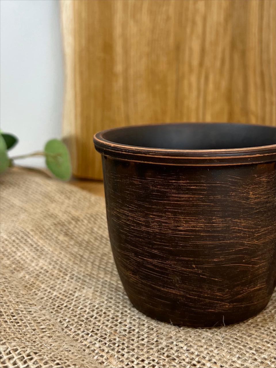 Чашка керамическая глиняная гладкая 0,4 л (3003-2) - фото 2 Чашка керамическая глиняная гладкая 0,4 л (3003-2) - фото 2