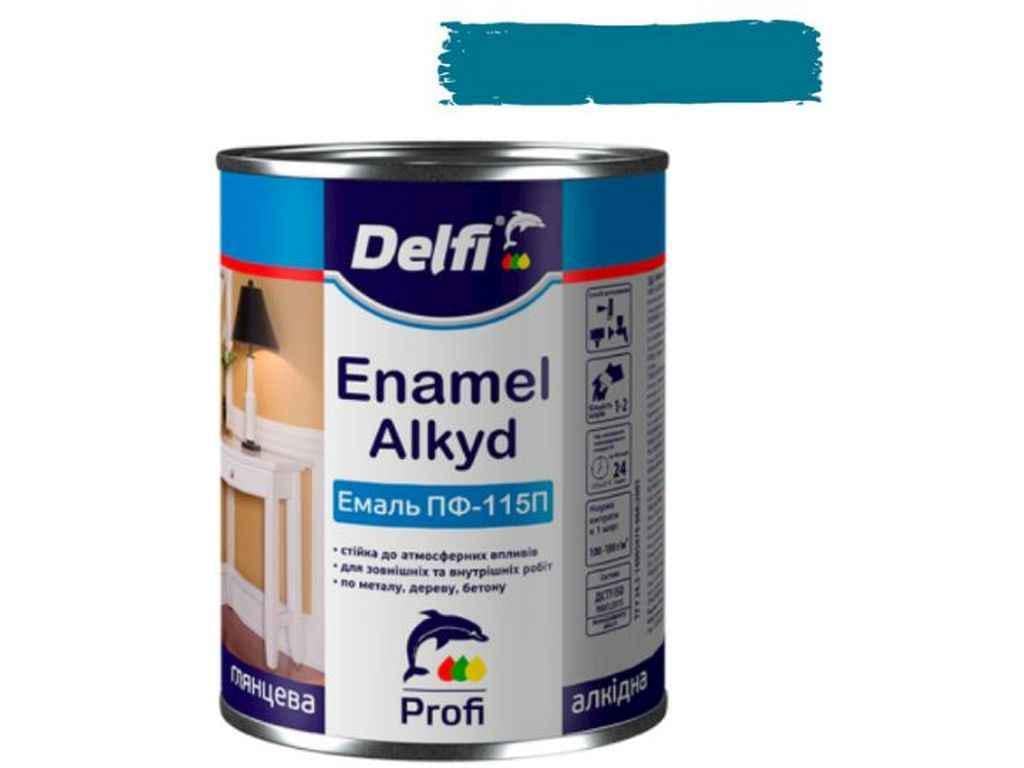 Эмаль алкидная ПФ-115 Delfi 2,8 кг Светло-голубой (483522)