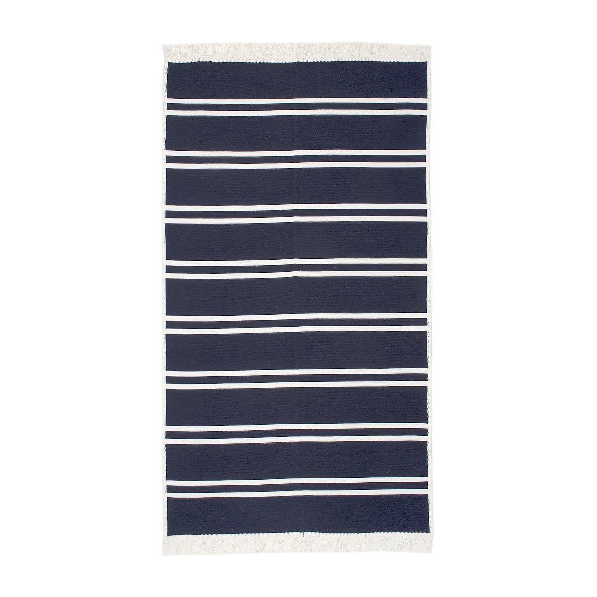 Ковер Lotus Home Infinity Stripe двухсторонний 80x150 см Темно-синий (svt-2000022352086) Ковер Lotus Home Infinity Stripe двухсторонний 80x150 см Темно-синий (svt-2000022352086)