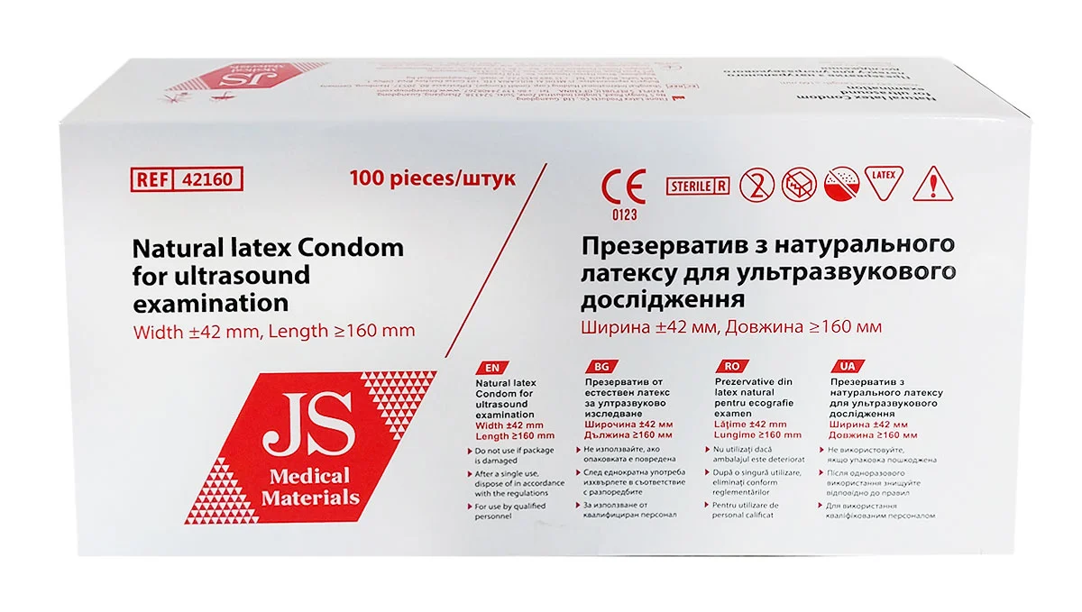 Презервативи для УЗД JS 100 шт. (000007013)