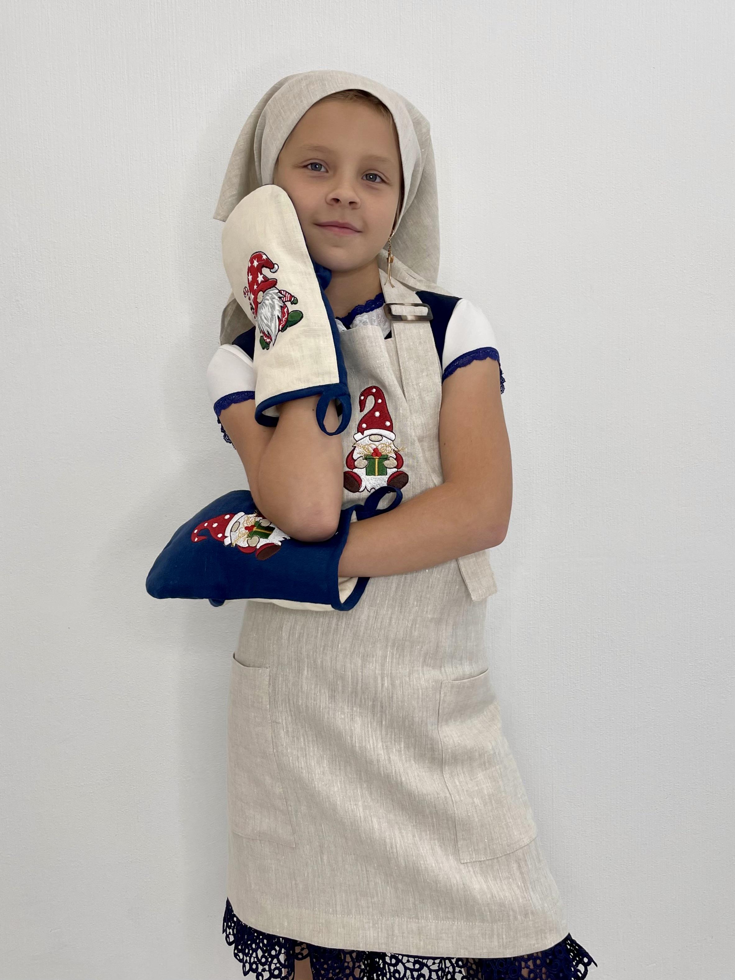 Перчатка с вышивкой детская Гном (30084583) - фото 4 Перчатка с вышивкой детская Гном (30084583) - фото 4