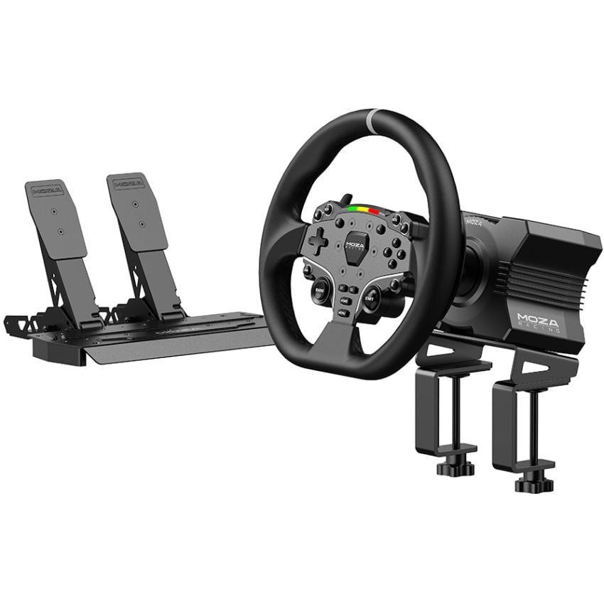Игровой руль с педалями Moza Racing R5 Racing Bundle для PC 22кн SR-P Lite руль ES Black (RS20)
