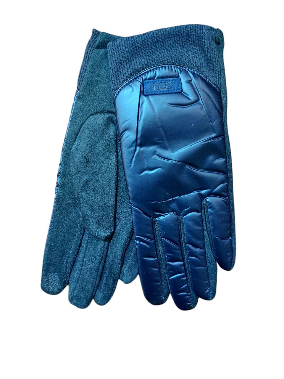 Перчатки сенсорные женские зима One size Синий (456700/6) - фото 2 Перчатки сенсорные женские зима One size Синий (456700/6) - фото 2