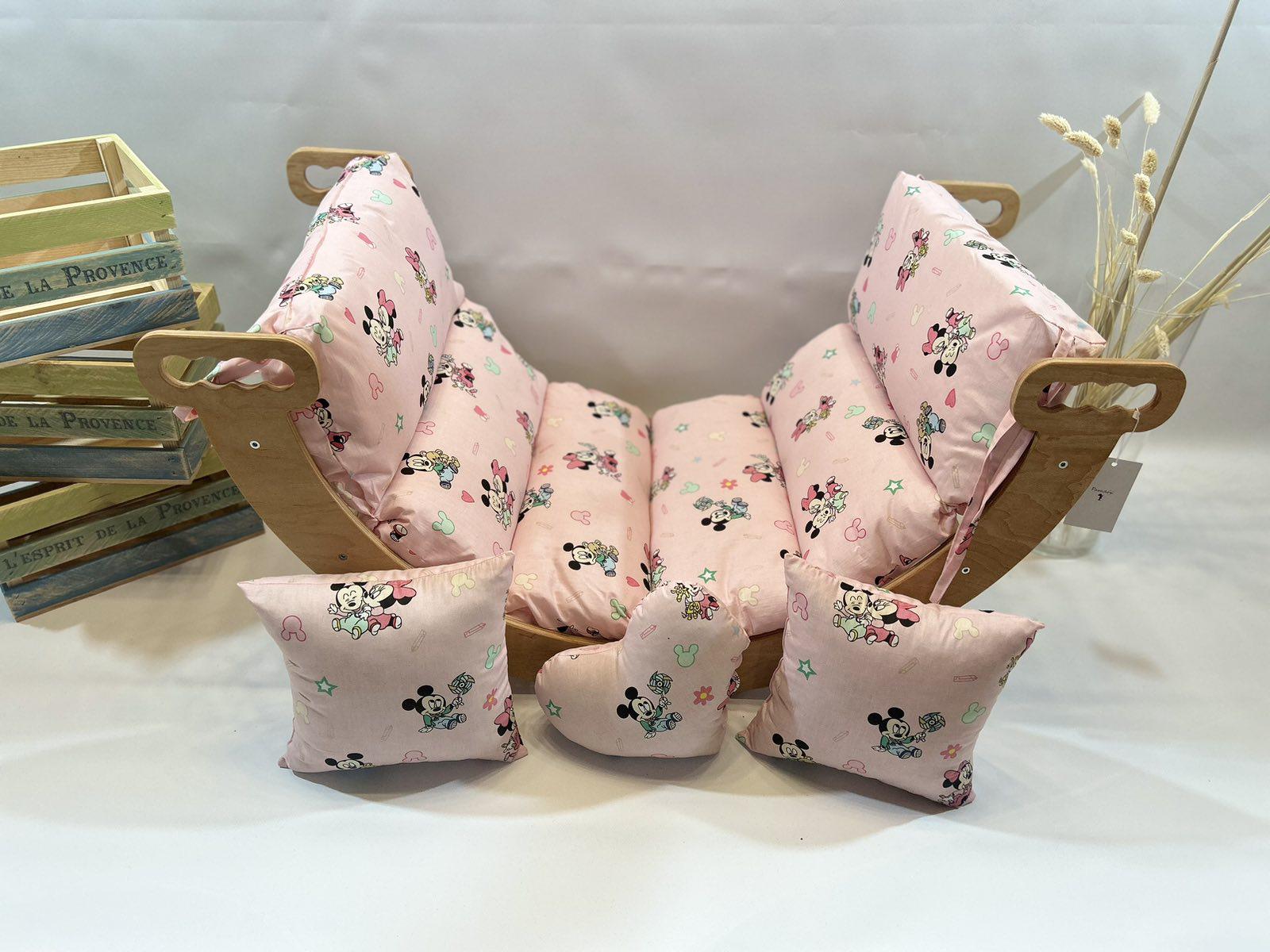 Дитячий тренажер з матрасом Paradox Арка Піклер з натурального дерева (2901202340) - фото 2