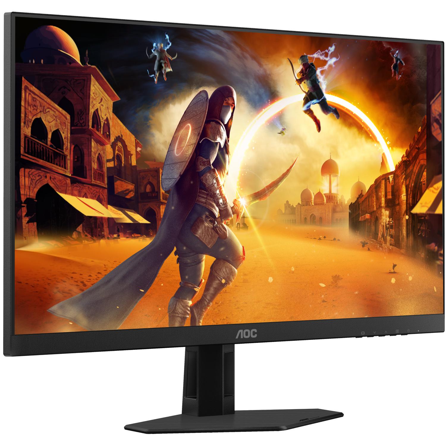 Монитор AOC 24G4HRE 23,8" Fast IPS 200 Гц 2хHDMI DP колонки Black (24G4HRE) - фото 2 Монитор AOC 24G4HRE 23,8" Fast IPS 200 Гц 2хHDMI DP колонки Black (24G4HRE) - фото 2