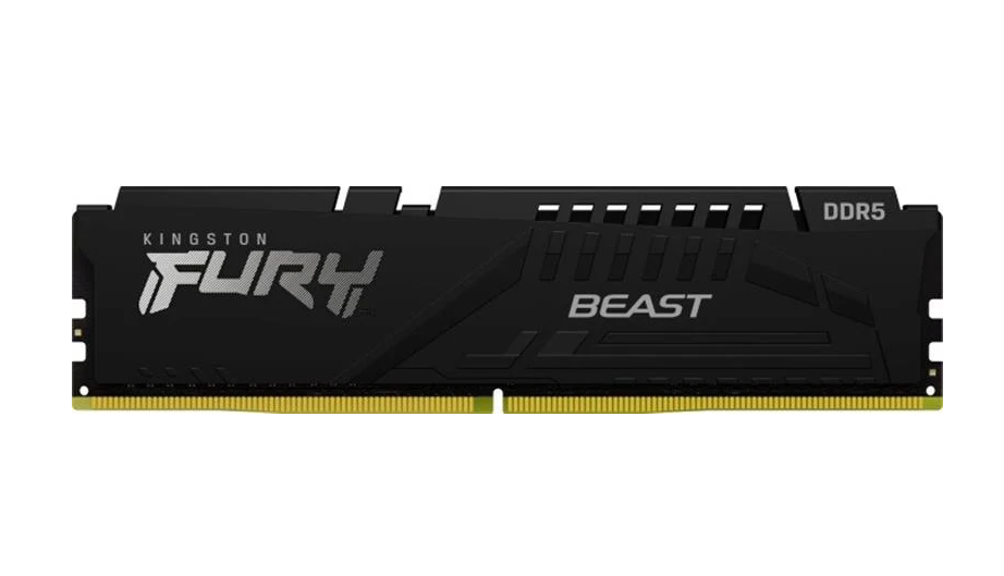 Оперативная память Kingston Fury Beast DDR5 16GB/6800 Black (KF568C34BB-16)