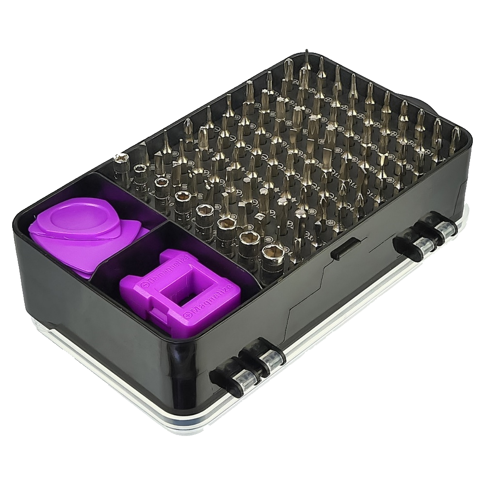 Набір викруток прецизійних міні 115в1 для ремонту електроніки 98 біт (1541) Набір викруток прецизійних міні 115в1 для ремонту електроніки 98 біт (1541)