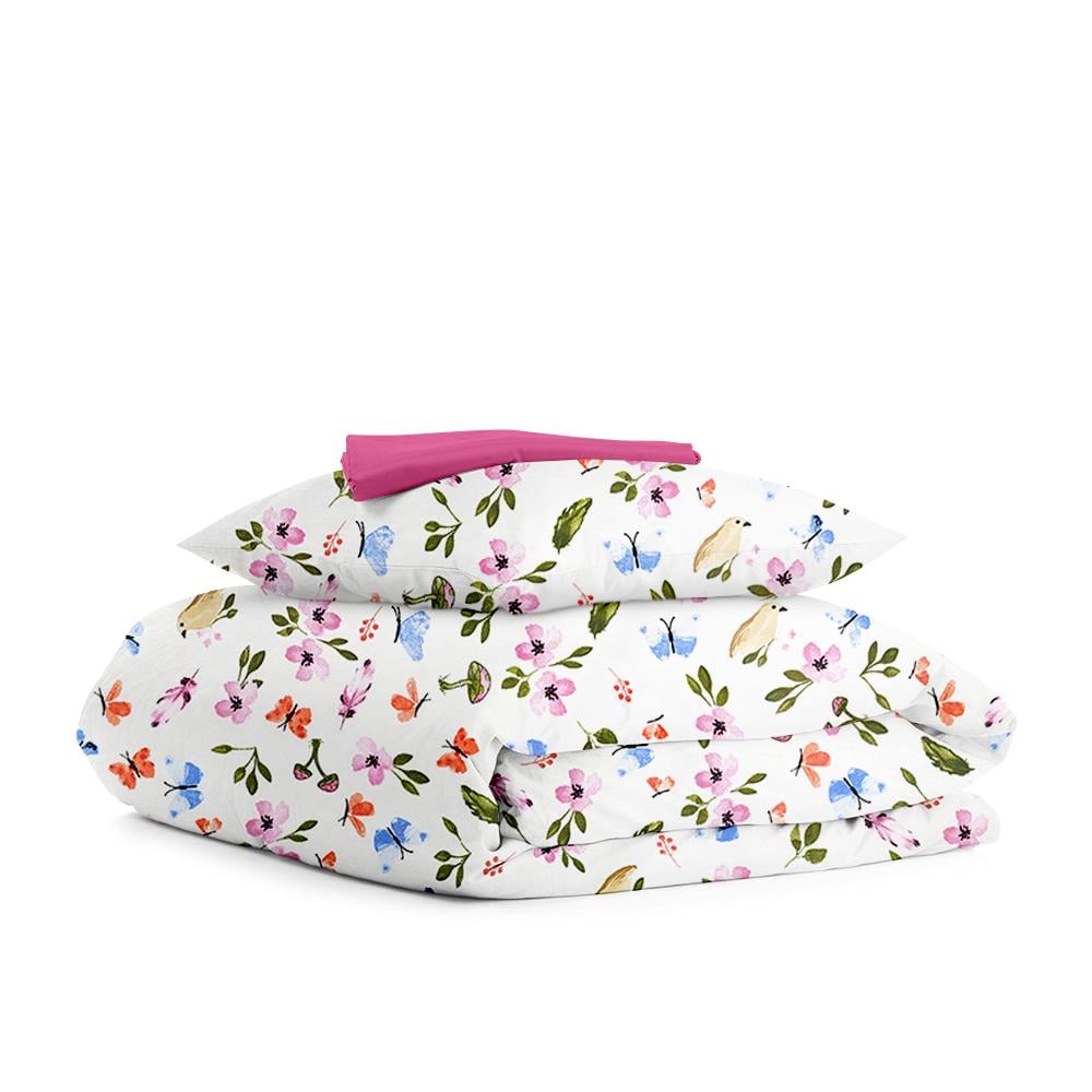 Комплект белья Cosas Happy birds постельного подросткового на резинке 160х220 см (4822052109229)