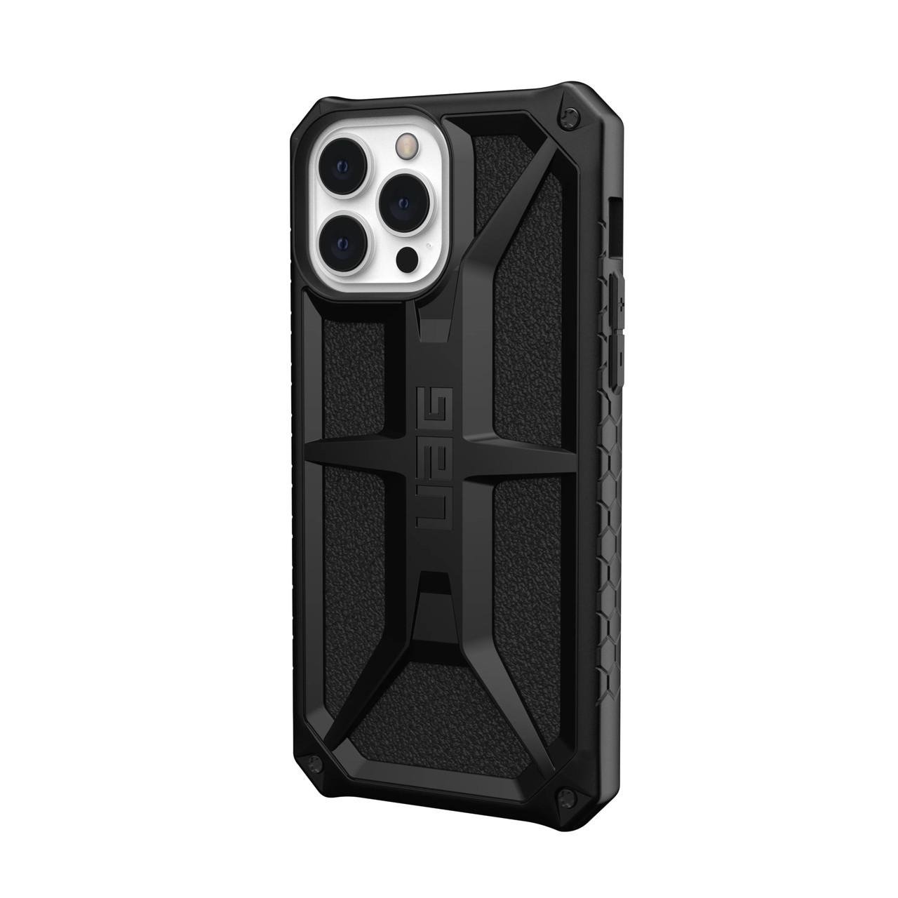 Протиударний чохол-накладка UAG Monarch Case for iPhone 12 Pro Max, Black - фото 2