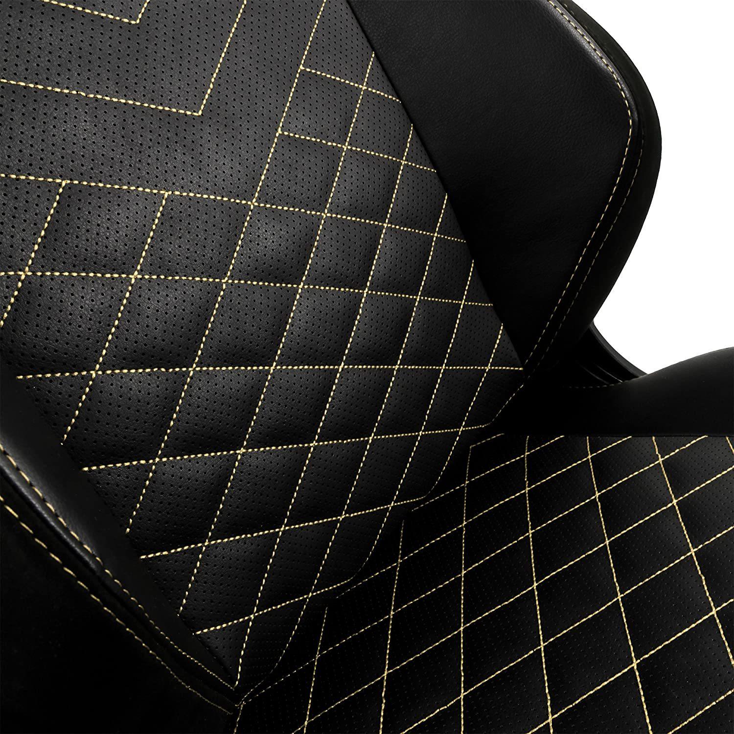 Кресло для геймеров Noblechairs Hero Black/Gold (10307391) - фото 5