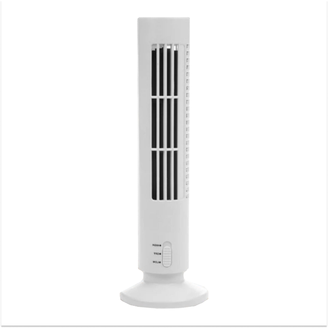 Кондиціонер портативний Башта тихий режим Tower Light Fan від USB (8b1f0d07) - фото 1