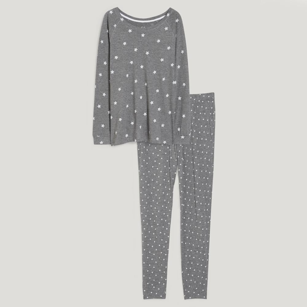 Пижама C & A 77523/2180747х60 женская Серый - фото 2 Пижама C & A 77523/2180747х60 женская Серый - фото 2