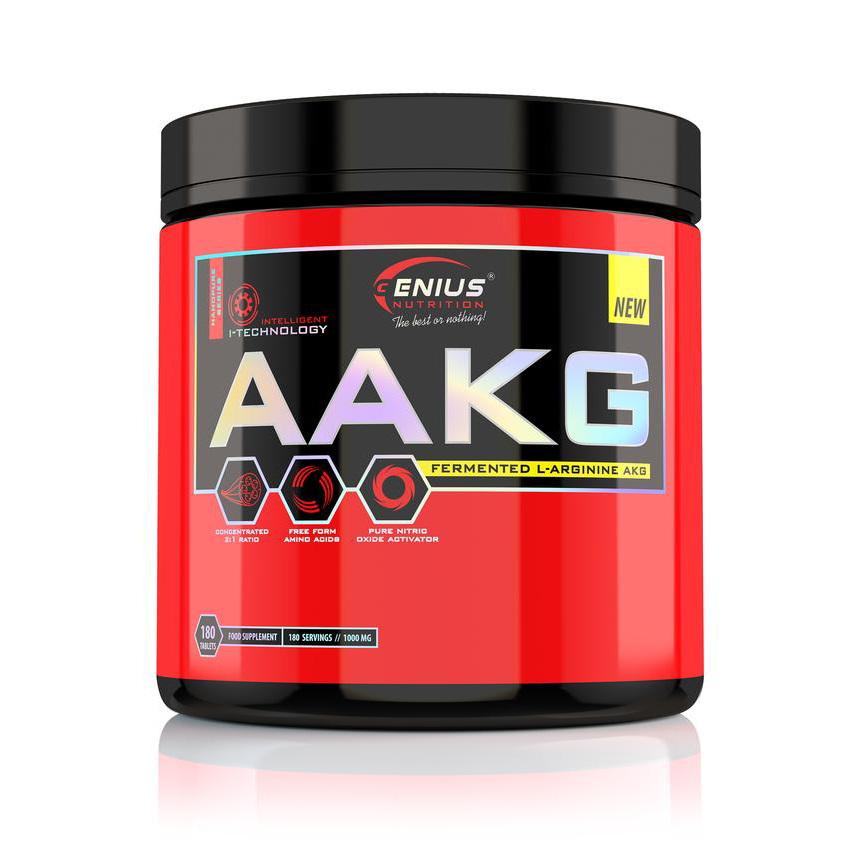 Амінокислота Genius Nutrition AAKG 180 таб. (8684)