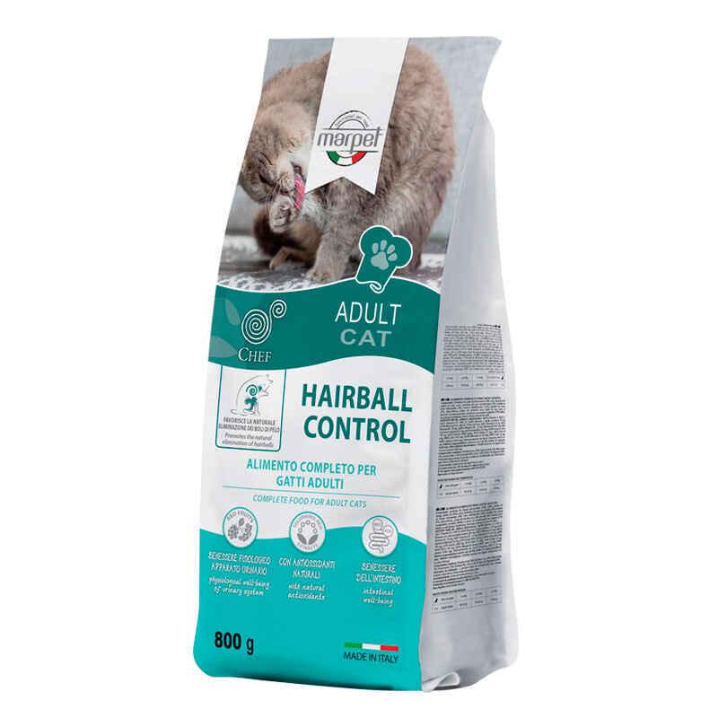 Корм сухой Marpet Chef Hairball Control для кошек 800 г