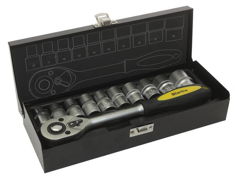 Набір головок STARLINE NR JJMT11 1/2" 11 шт.