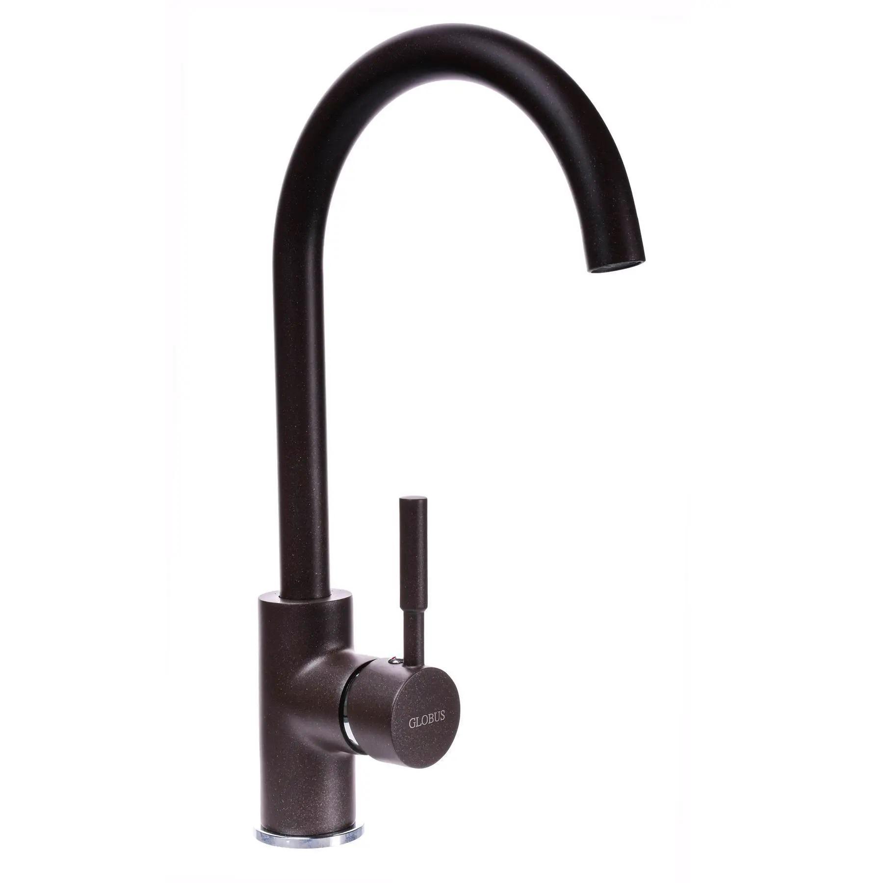 Смеситель кухонный Globus Lux LAZER GLLR-0203S-6 Marone (24582897)