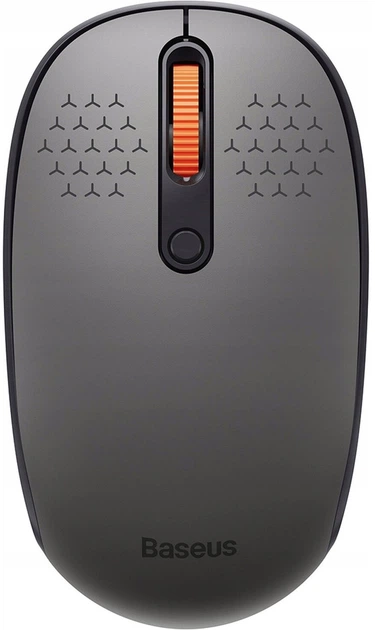 Миша бездротова Baseus F01B Tri-Mode Wireless Mouse Frosted Gray (KST-B01055503833-00)