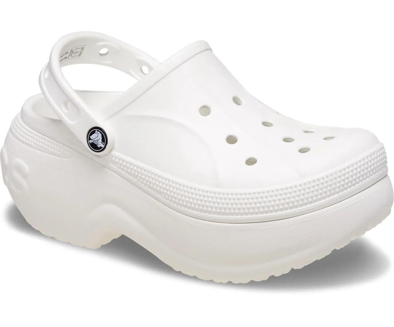 Сабо жіночі Crocs 210062 Bella Clog р. M9/W11/42/43 27 см White (1205a763) - фото 2