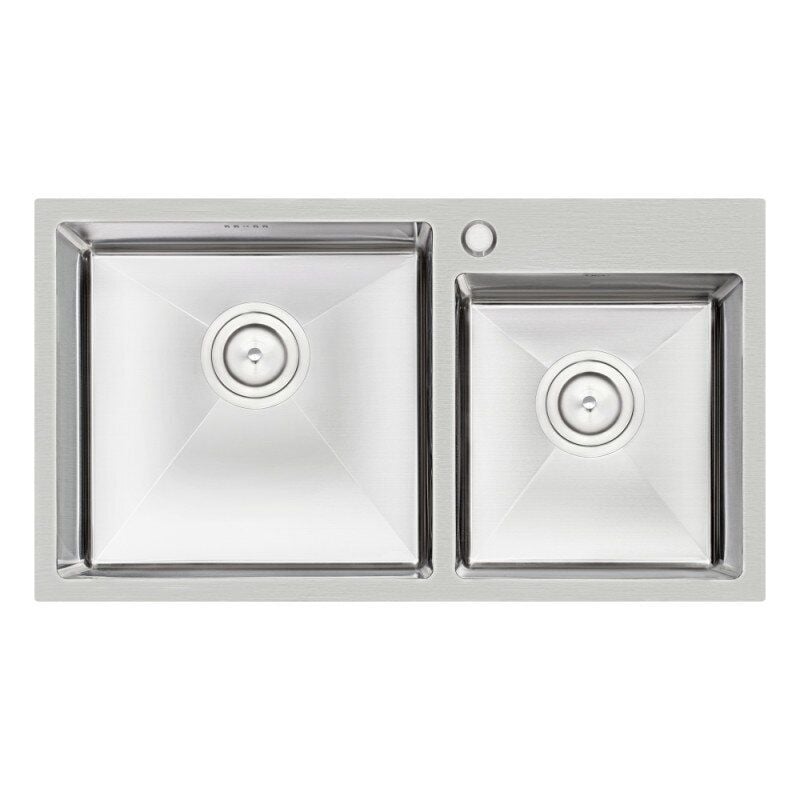 Мойка для кухни Q-tap QTS784310 430x780 мм матовая 2,7 мм (76261)
