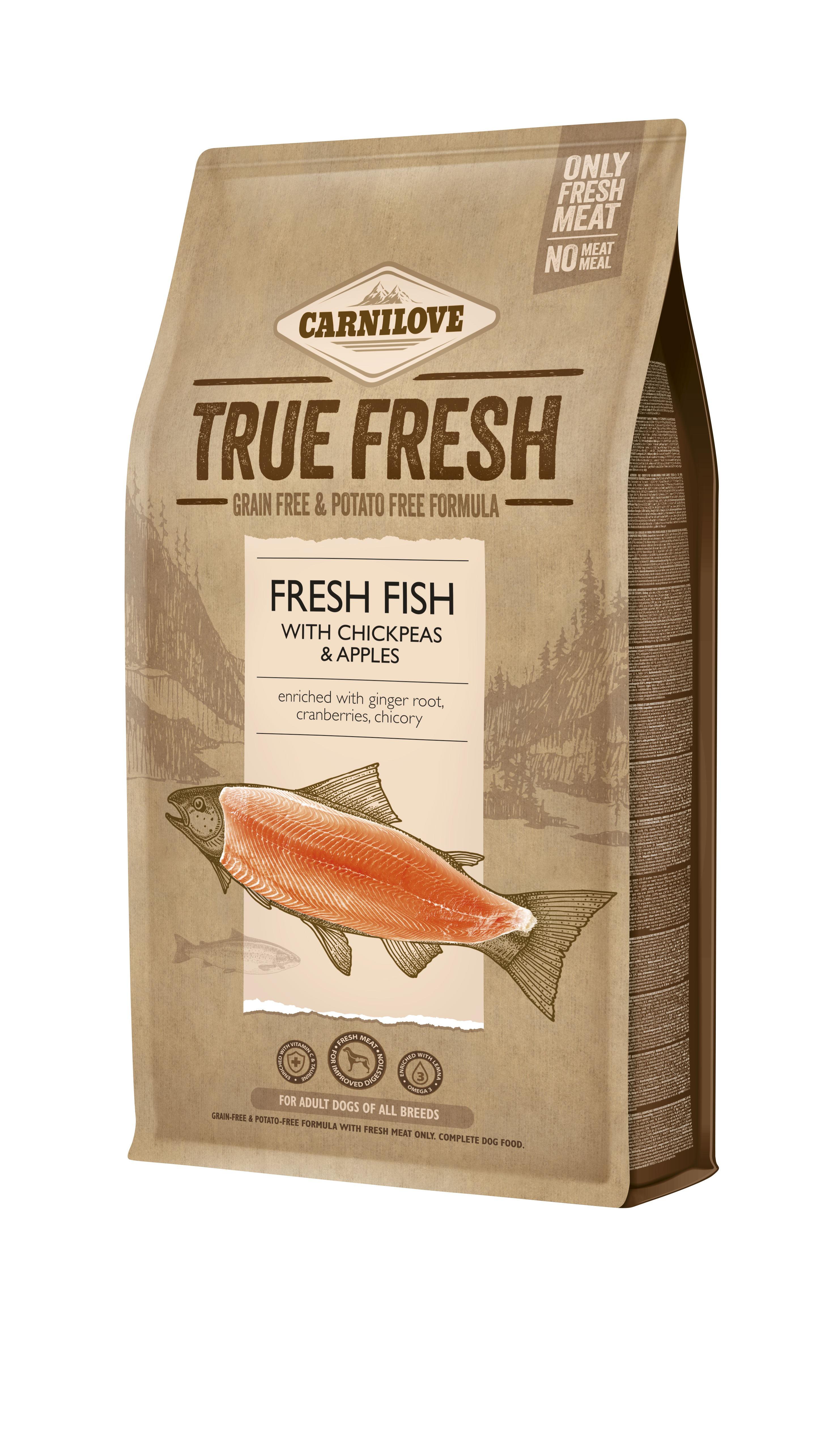Корм сухой Carnilove True Fresh FISH for dogs 4 кг