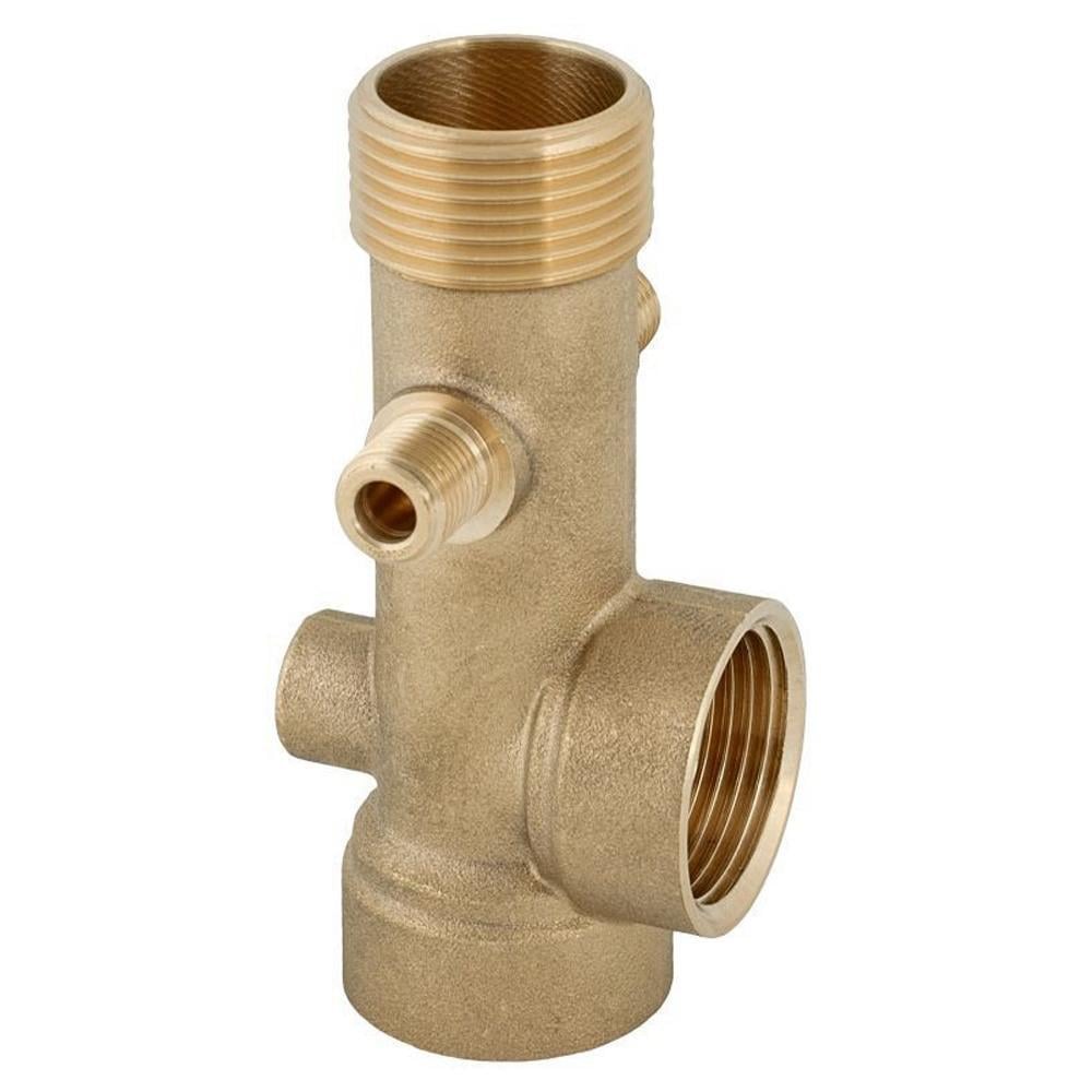 З'єднувач шестививідний AQUATICA 110 мм 1"Мx1/4М"x1/4"Мx1"Fx1"Fx1/4"F (779625)