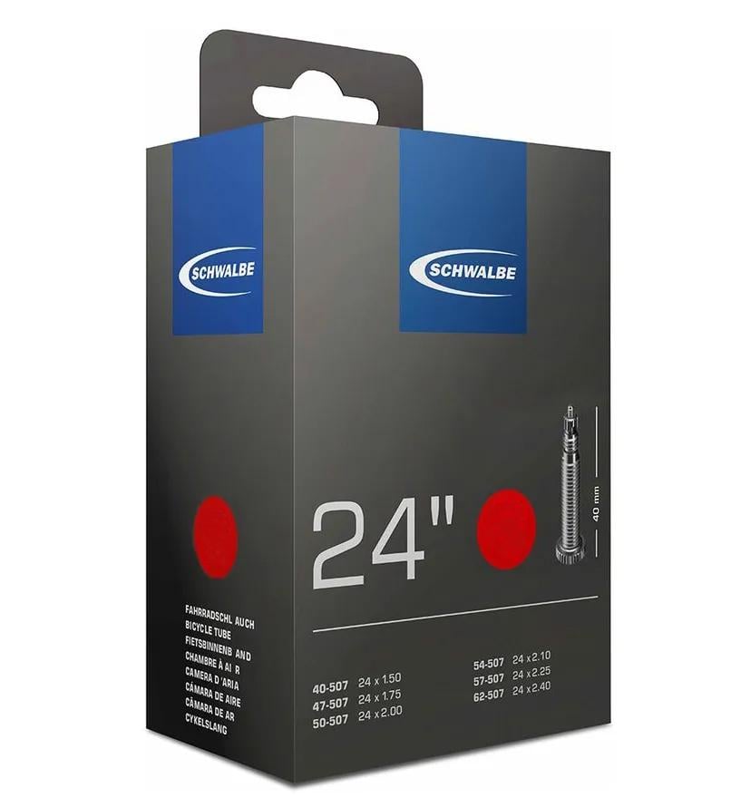 Камера для велосипеда Schwalbe SV9 IB 40 мм 24"/28/47x507/541 (TUB-43-96)