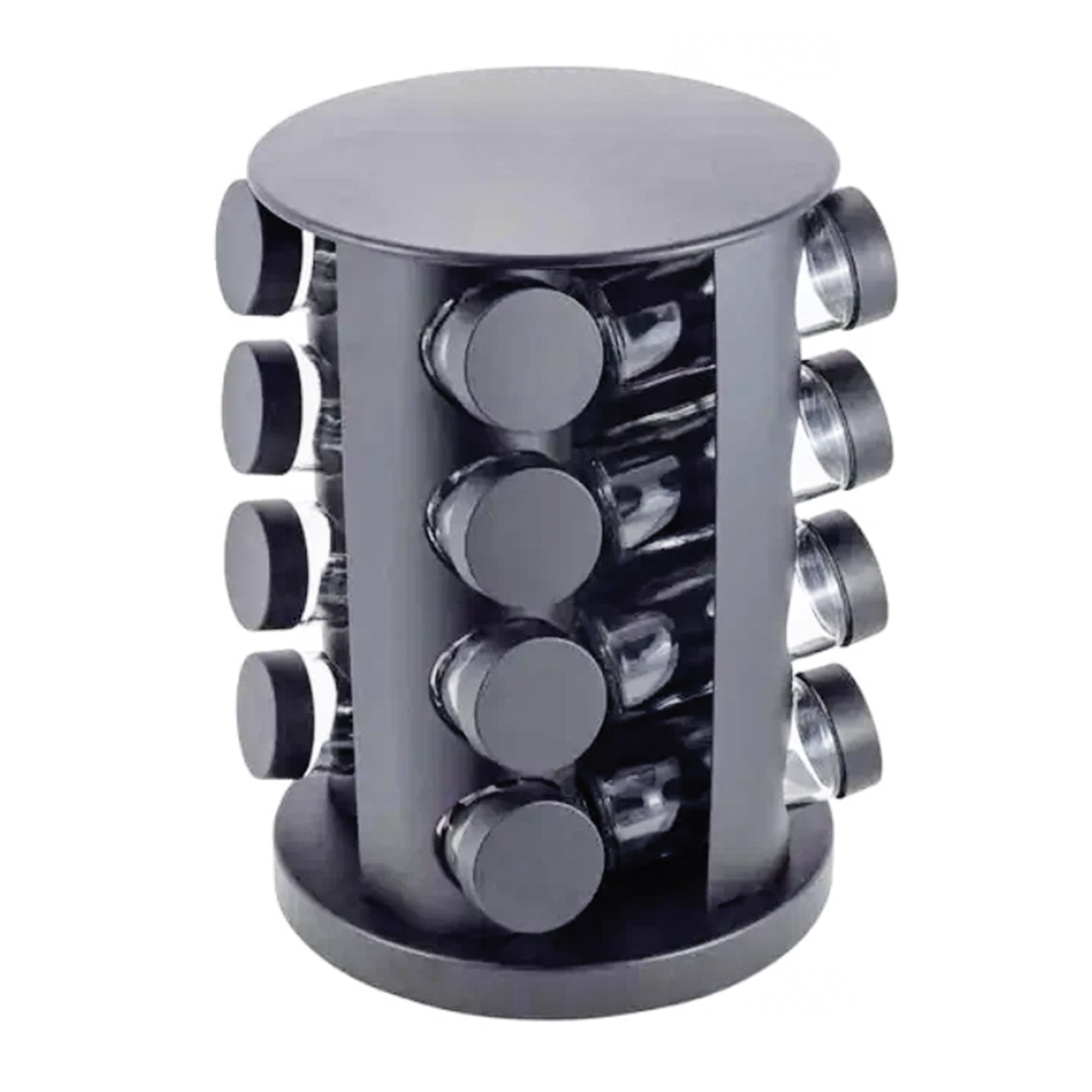 Набор емкостей для специй на круглой подставке Ari/Ana