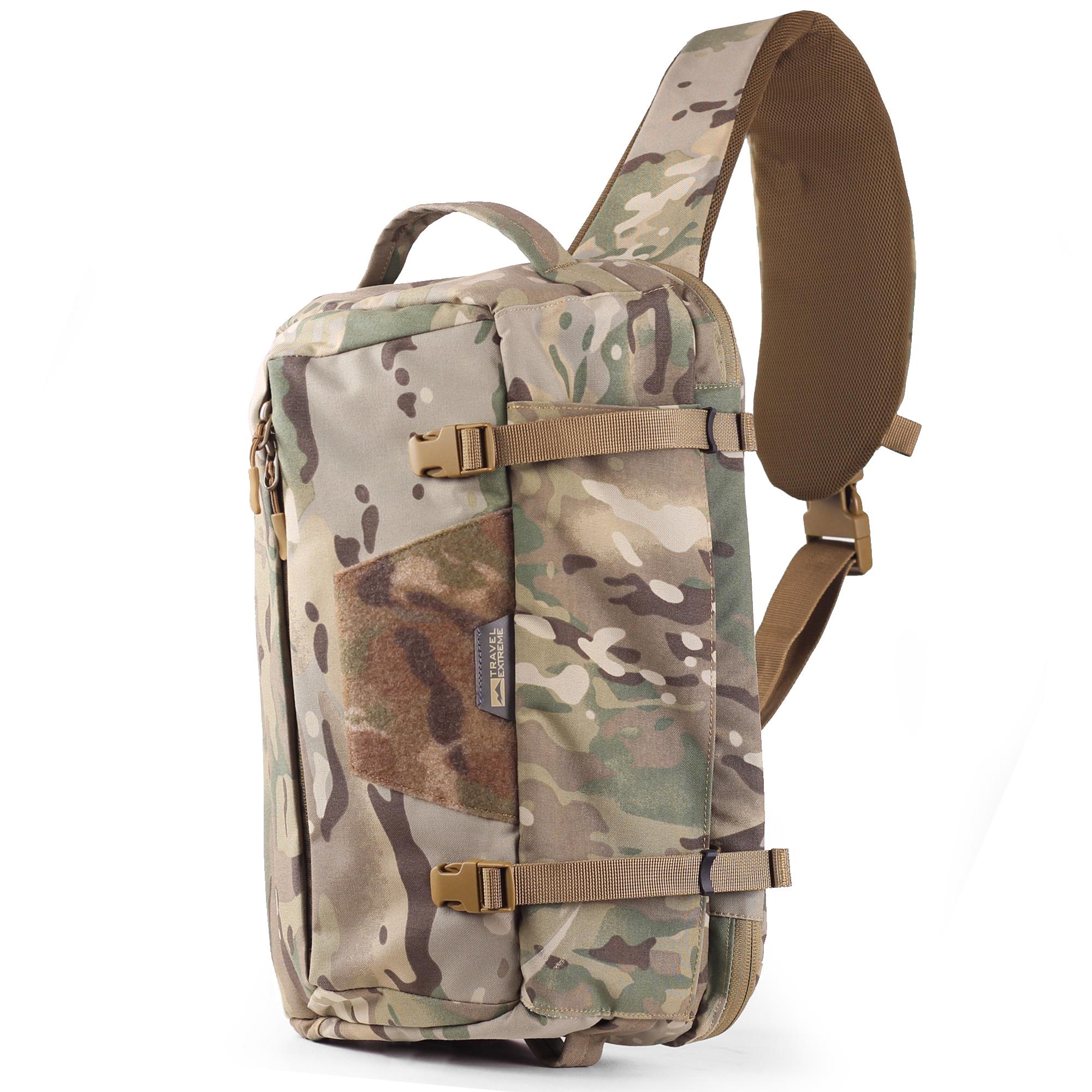 Сумка-рюкзак однолямочная TravelExtreme Delta EDC Cordura 500 Multicam (TE09035)