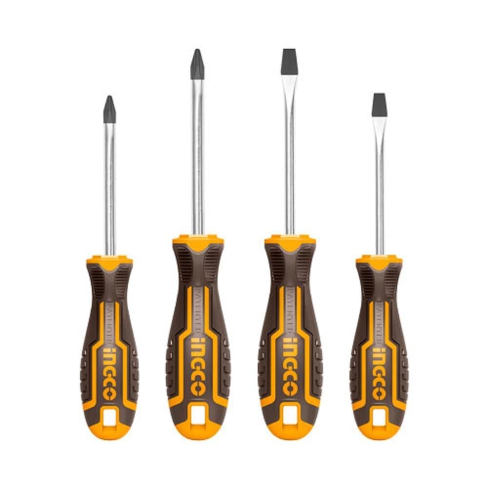 Набор отверток INGCO 4 шт. (HKSD0428)