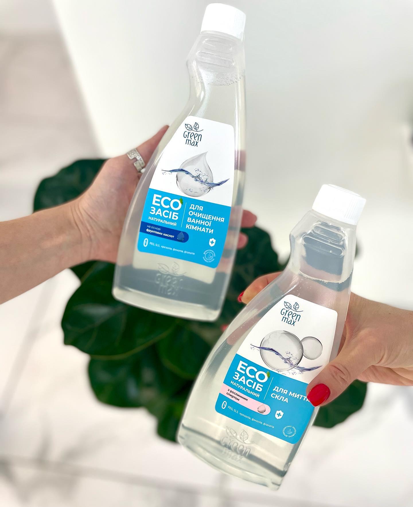 Средство Green Max для чистки ванной комнаты Натуральное 500 мл - фото 2 Средство Green Max для чистки ванной комнаты Натуральное 500 мл - фото 2