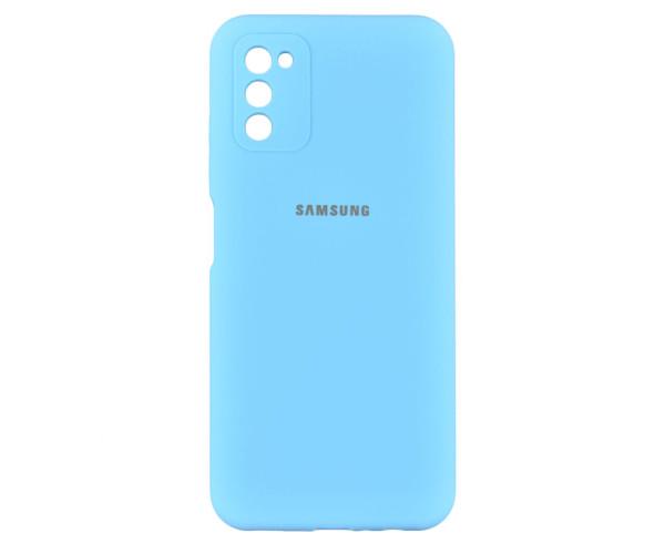 Чехол-накладка Full Case HQ with frame для Samsung Galaxy A03s (164mm) 21, Sea blue