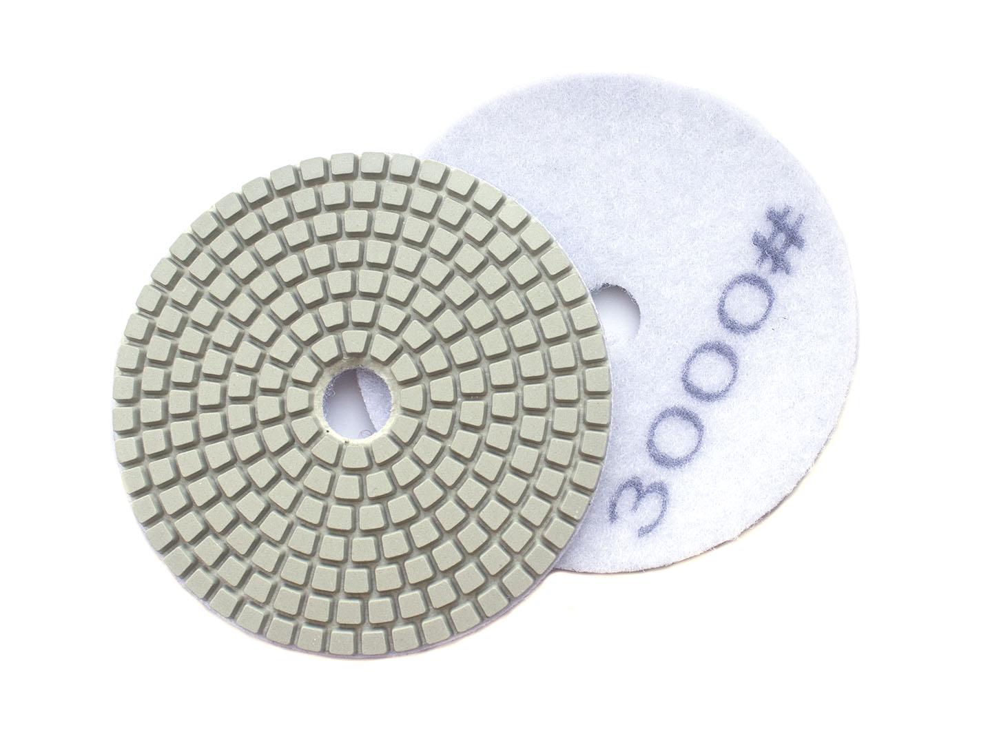 Круг шлифовальный алмазный гибкий Ракушка зерно № 3000 D-100 мм