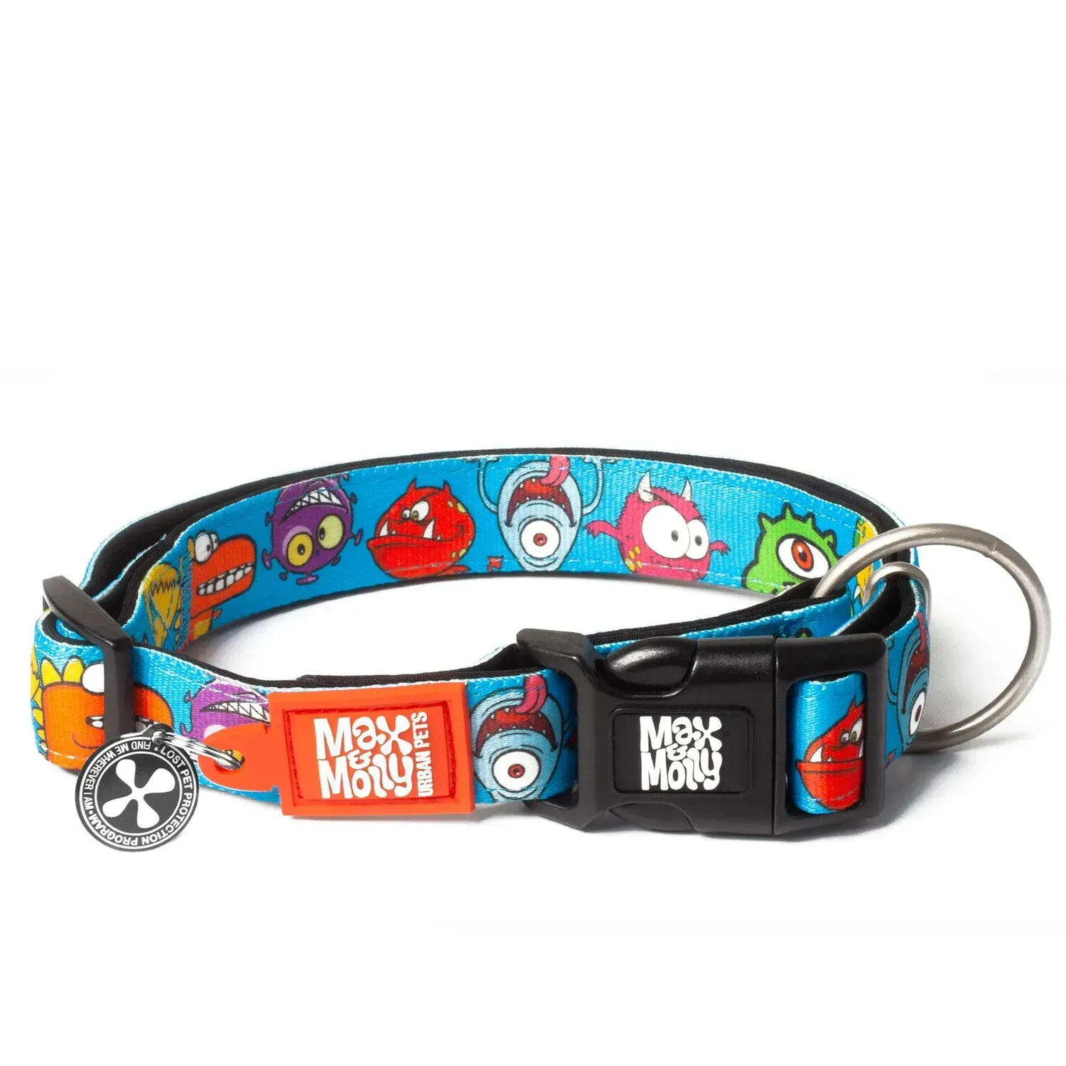 Ошейник для собак Max & Molly Smart ID Collar Little Monsters S (183082) Ошейник для собак Max & Molly Smart ID Collar Little Monsters S (183082)