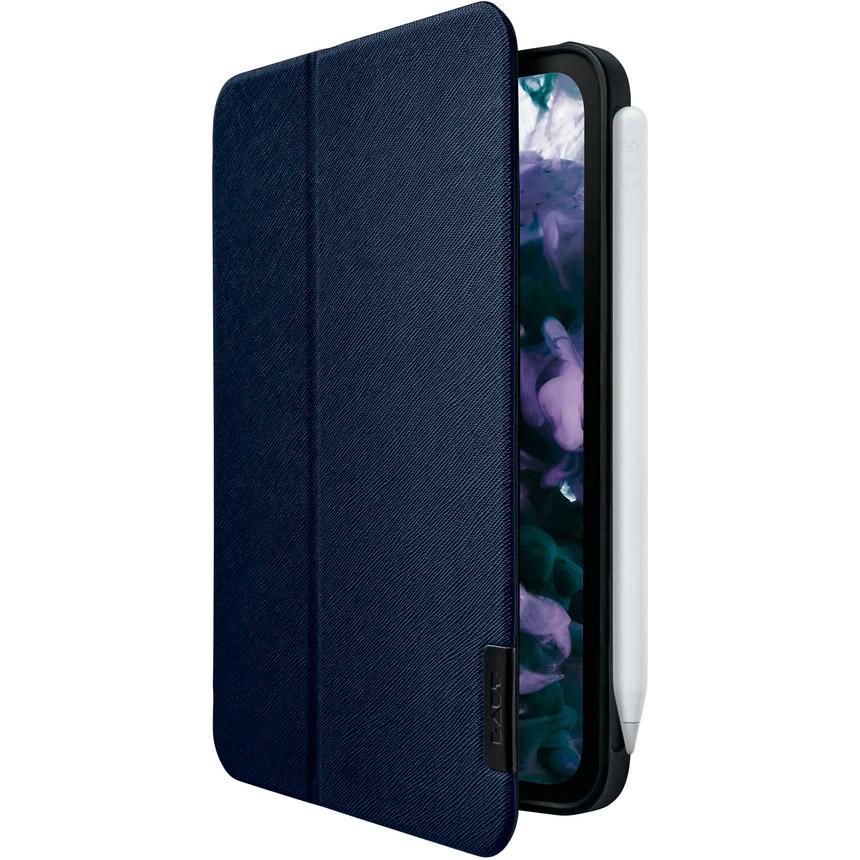 Чехол-книжка Laut Prestige Folio with Pencil Holder для Apple iPad Mini 6 Indigo (L_IPM6_PR_BL)