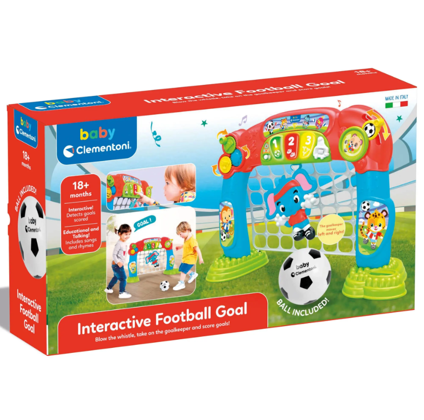 Детский игровой центр Baby Clementoni Interactive Football Goal развивающий от 18 мес. (143250) - фото 4