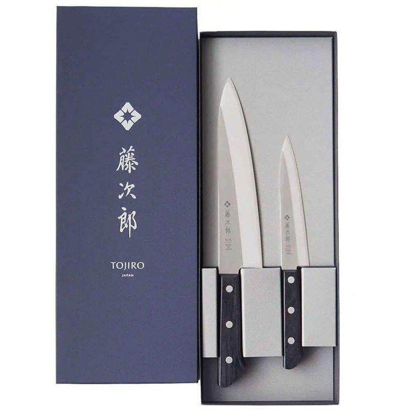 Набор кухонных ножей Tojiro Basic 59-60 HRc VG10 нержавеющая сталь 2 пр. (2583317315)