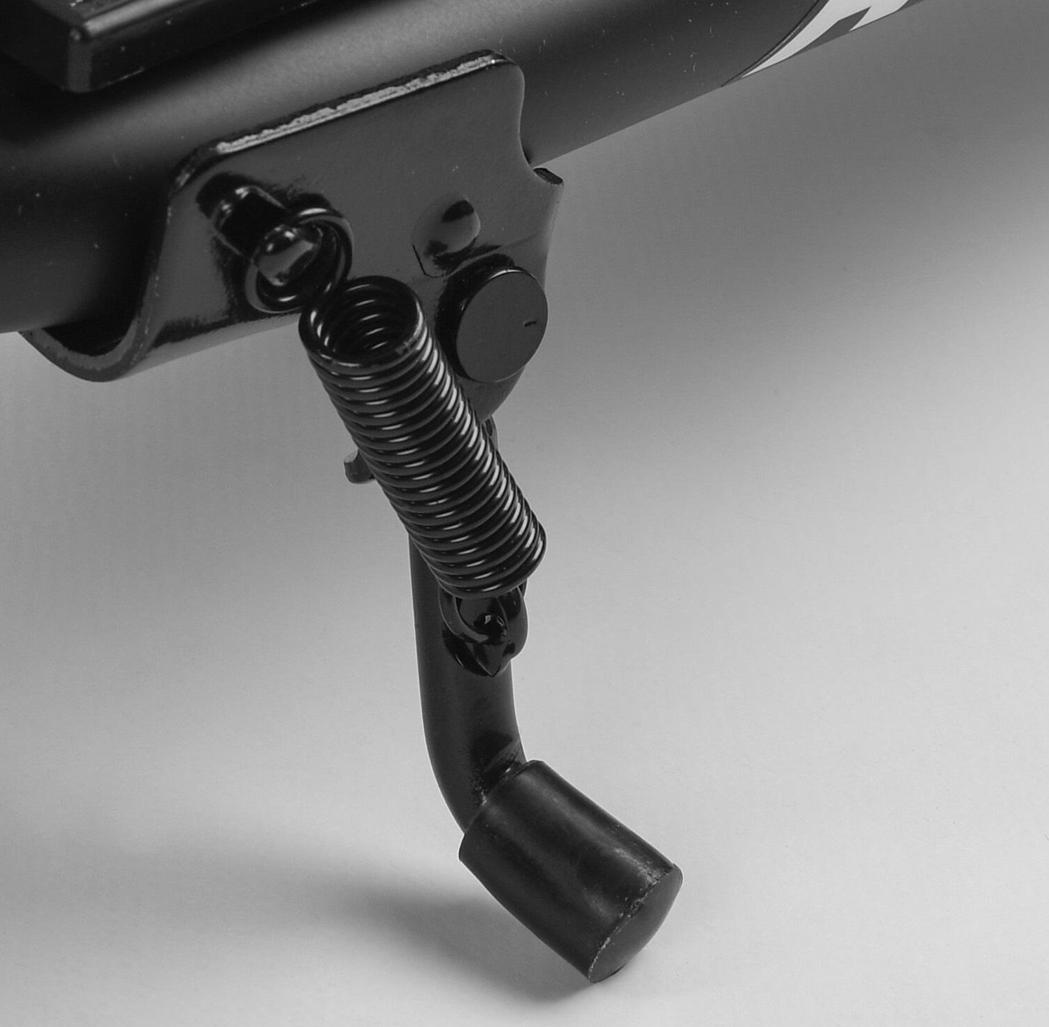 Самокат детский Corso надувные колеса 12" ручной передний тормоз Black (86792) - фото 4 Самокат детский Corso надувные колеса 12" ручной передний тормоз Black (86792) - фото 4