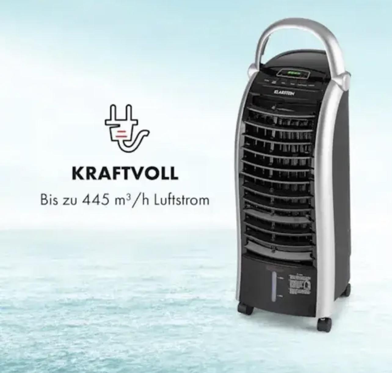 Вентилятор-охладитель мобильный KLARSTEIN Maxfresh 4в1 55 Вт (10029349) - фото 6