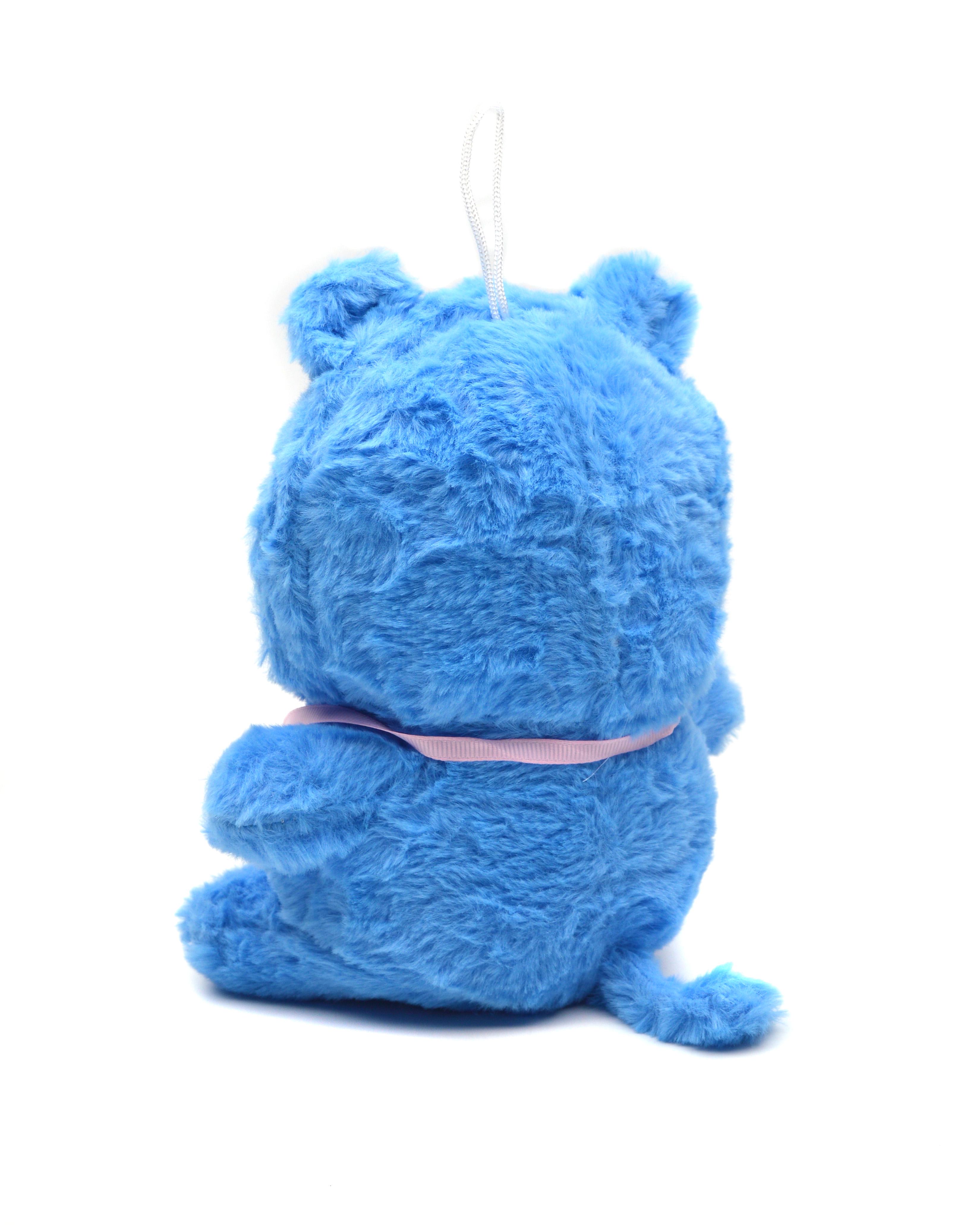 М'яка іграшка Shantou Котик 38268 з дзвіночком та сумочкою 21 см (38268 B) - фото 3