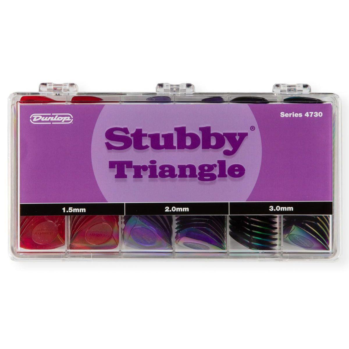 Набор медиаторов Dunlop 4730 Tri Stubby 144 шт. (111533)