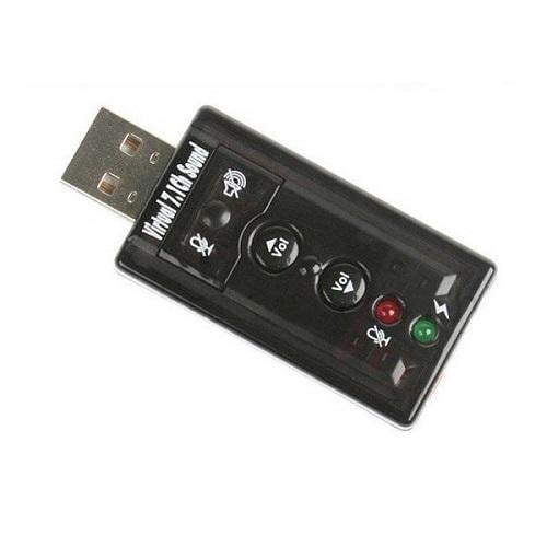 Звуковая карта Kingda B00650 USB Virtual 7.1 Channel RTL (563168) - фото 1