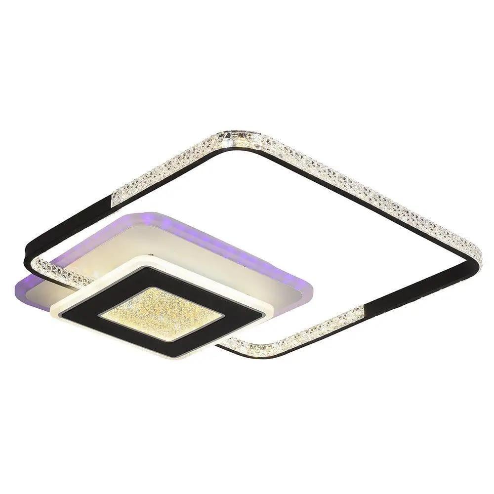 Люстра стельова світлодіодна Valeso V X5078 WT+BK 142W (00000140555)