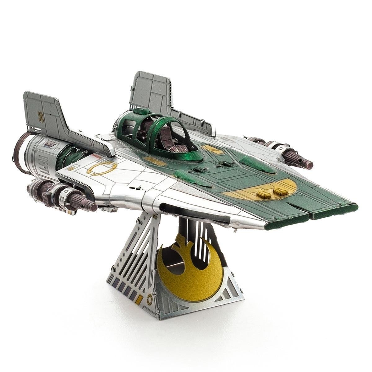 Конструктор металевий 3D Metal Earth Star Wars Resistance A-Wing Fighter MMS416 (76787398)