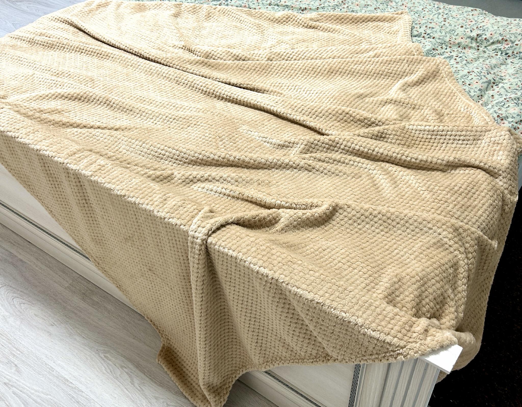 Плед бамбуковый Воздушное наслаждение 145х210 Бежевый (B-7120/WP/1)