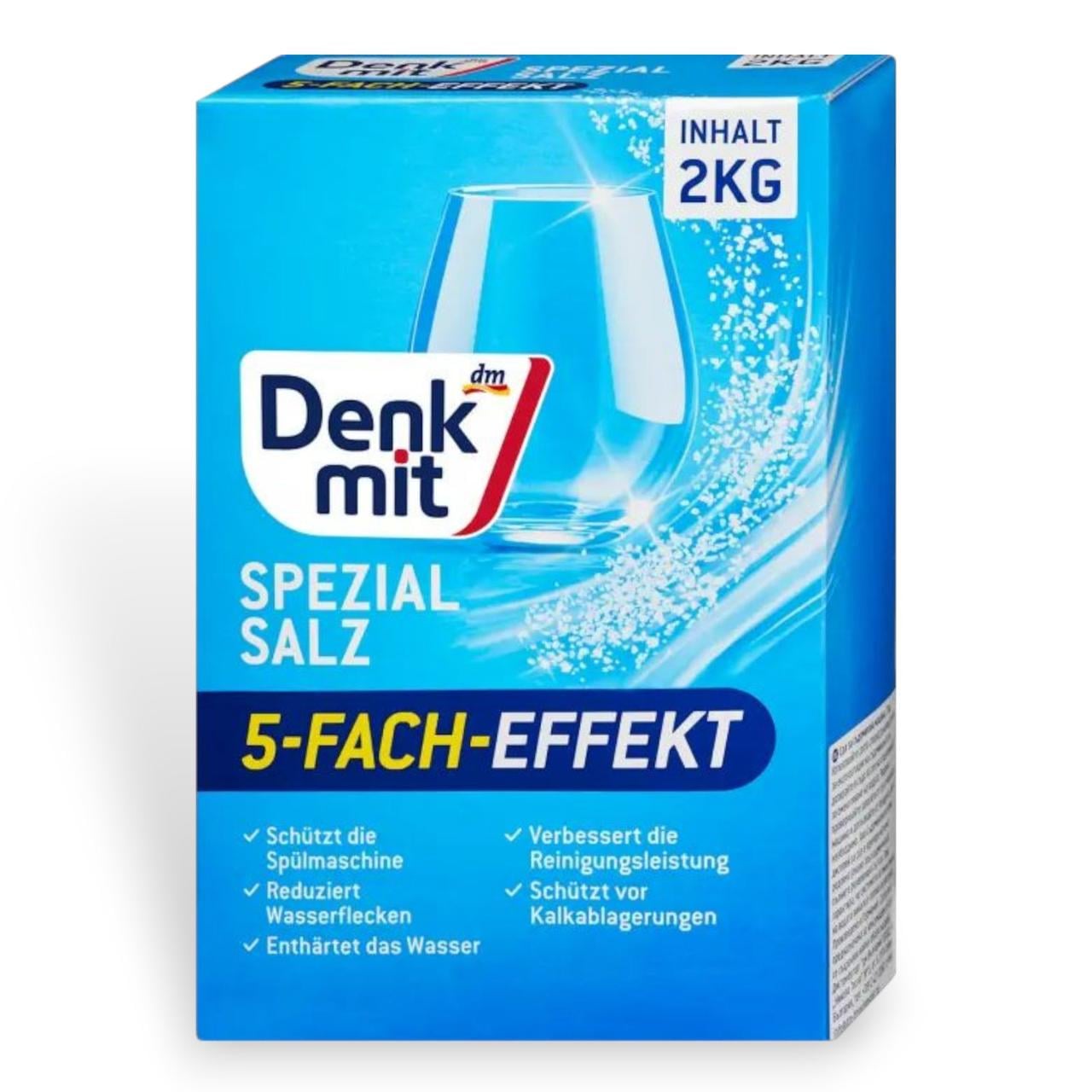 Сіль для посудомийних машин Denkmit Spezialsalz 2 кг