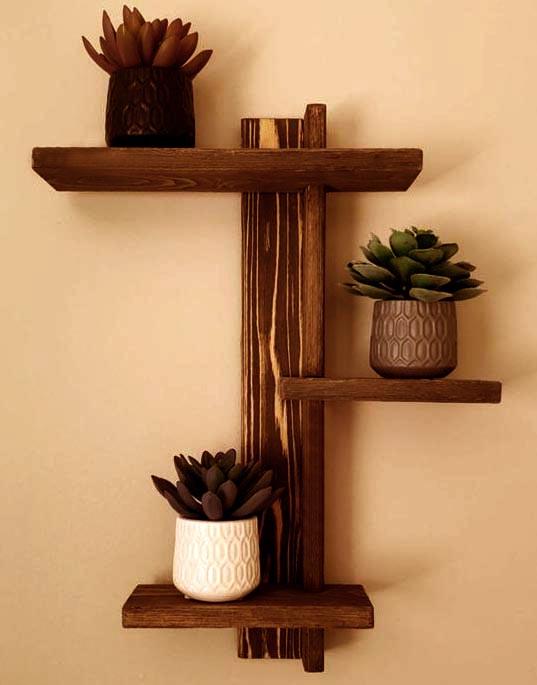 Полка для ванной из дерева Дитшайт Капучино (ВНП/016209)