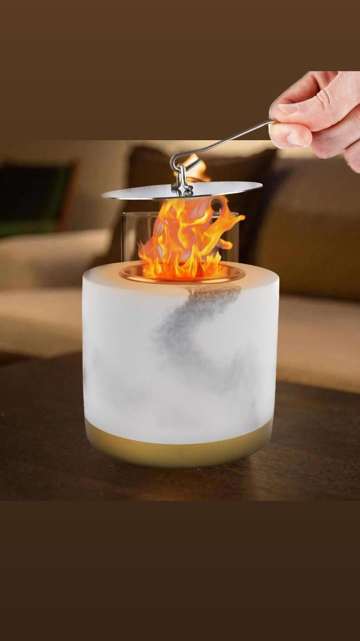 Биокамин настольный BIOSUN MARBLE 12x12x9,7 см - фото 3